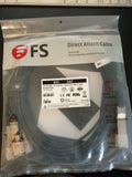 FS 3m 40G QSFP+ TO 4x10G SFP+ DAC (sealed)